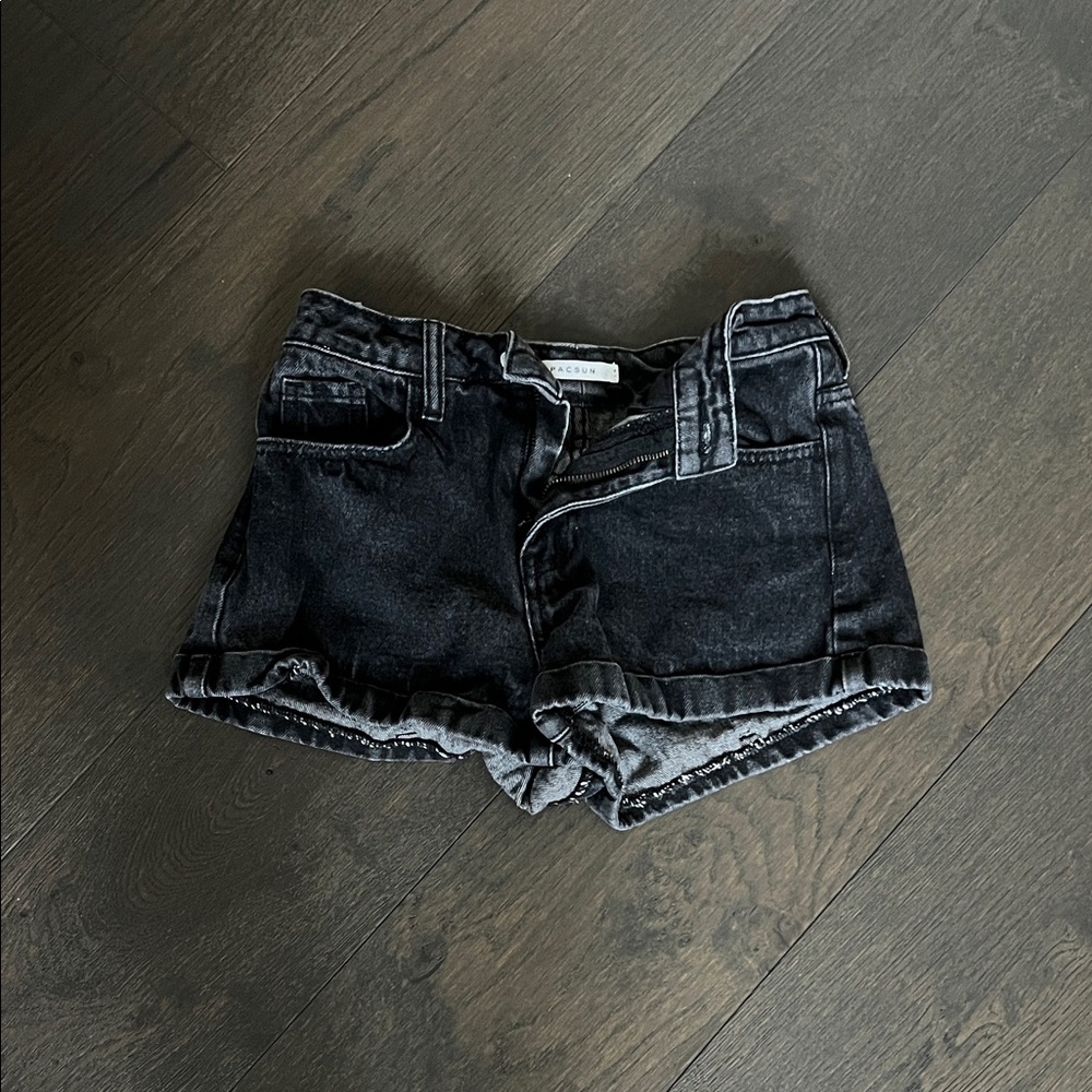 PacSun Dark Wash Jean Shorts